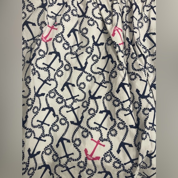 Lilly Pulitzer Nautical Strapless Dress XL - Picture 3 of 3